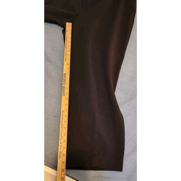 Eileen Fisher Pants 2X Womens System Stretch Ponte Brown Plus‎ Viscose Blend NWT - Picture 3 of 11